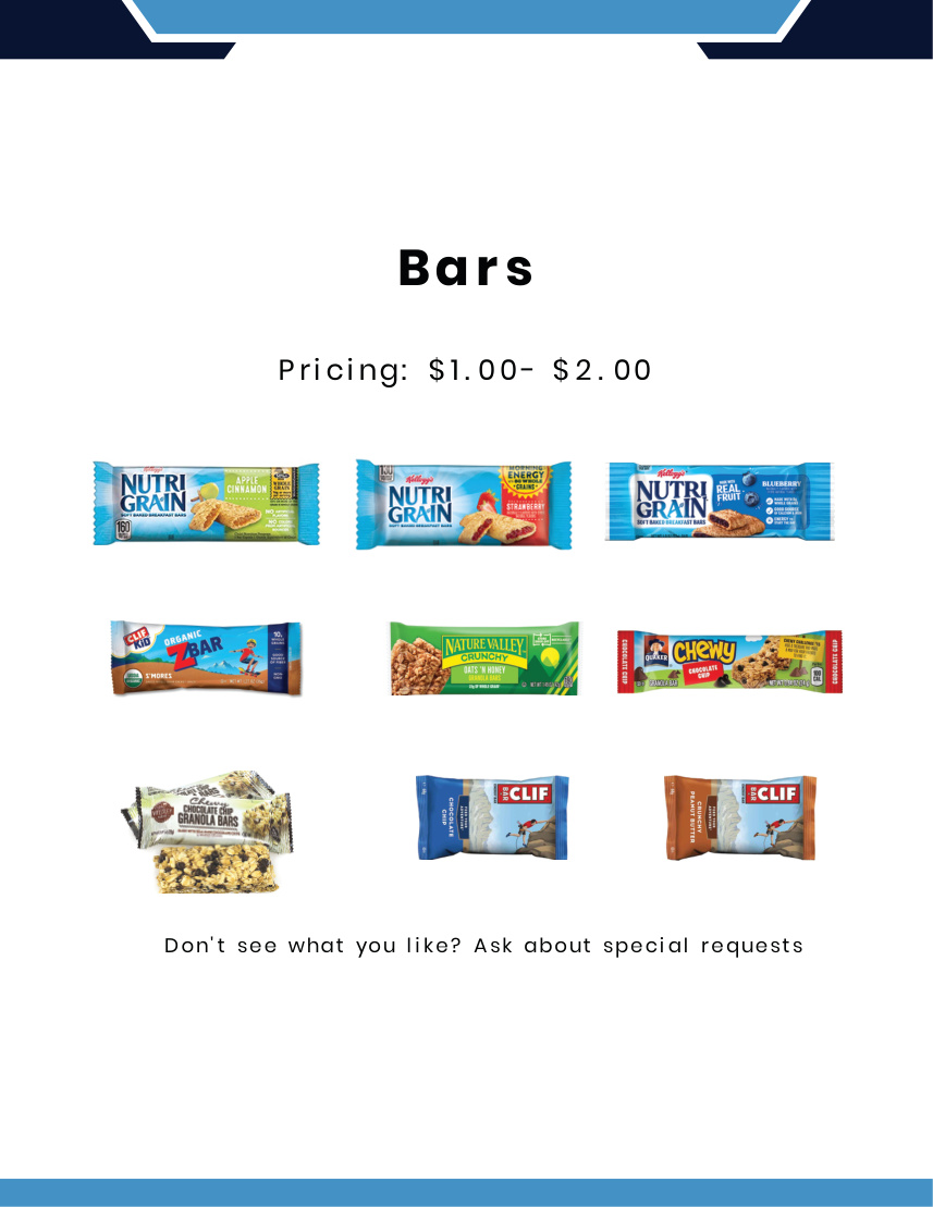 Snack bars